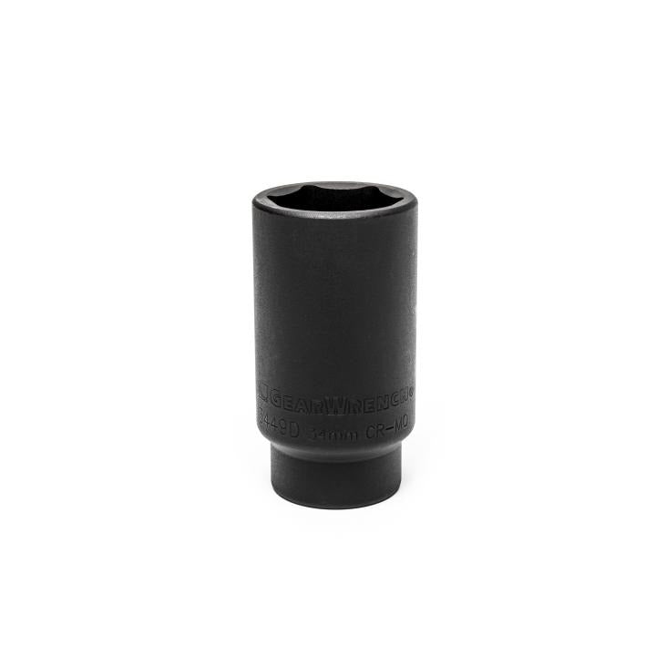 1/2" Drive 6 Point Deep Axle Nut Socket GM 34mm