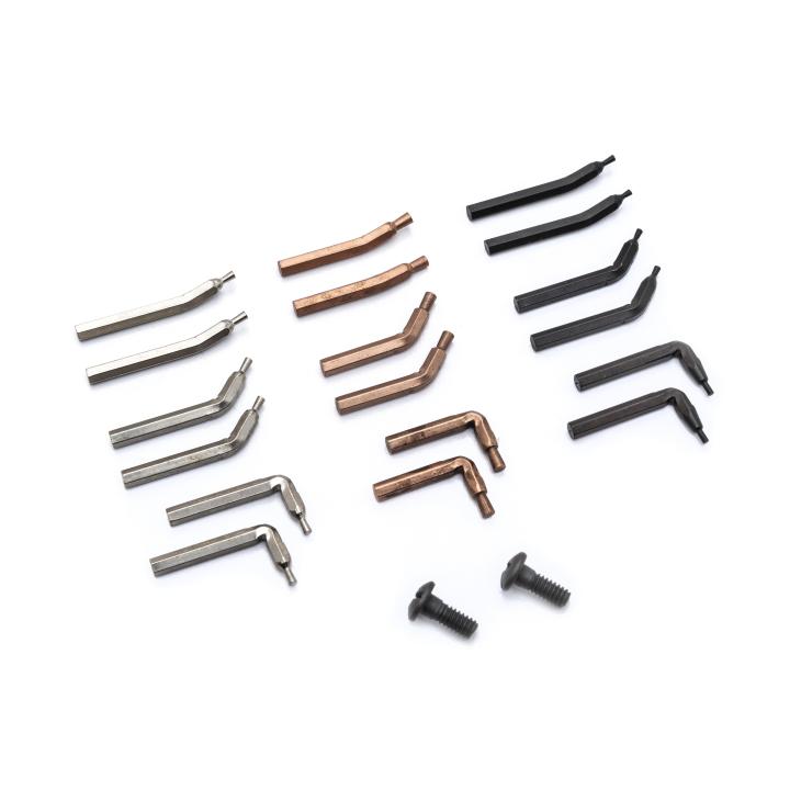Replacement 9 Pairs of Interchangeable Tips for Internal Snap Ring Pliers 445