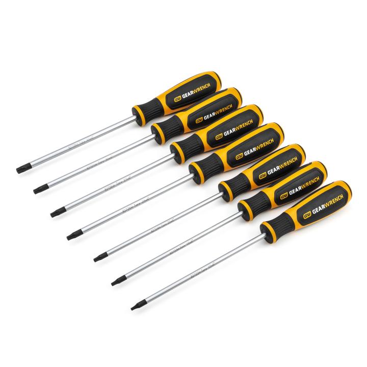 7 Piece Torx® Dual Material Screwdriver Set