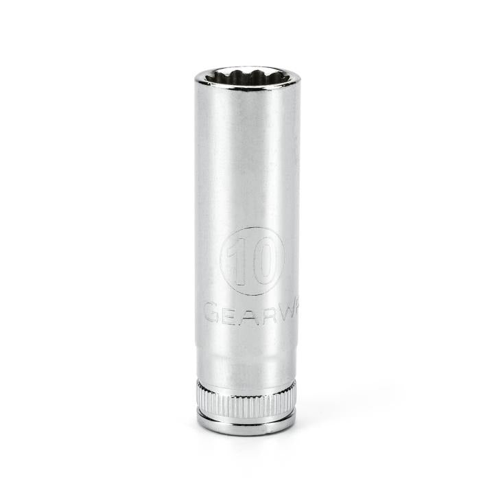 1/4" Drive 12 Point Deep Metric Socket 10mm
