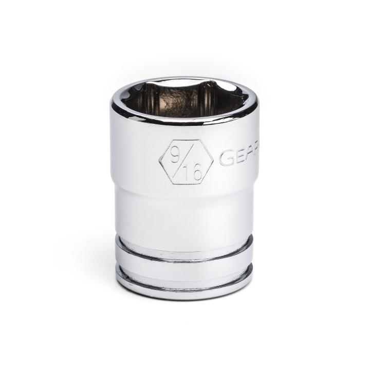 3/8" Drive 6 Point Standard SAE Socket 9/16"