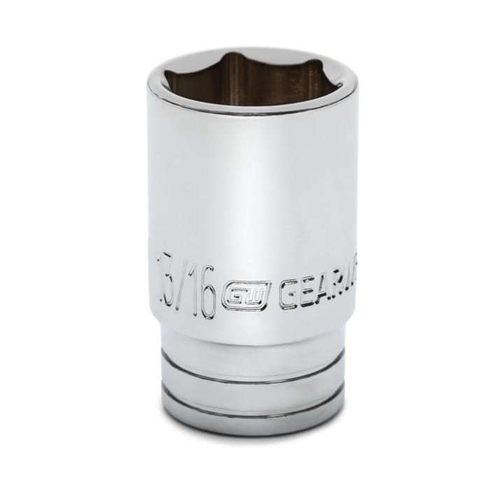 3/8" Drive 6 Point Mid Length SAE Socket 13/16"