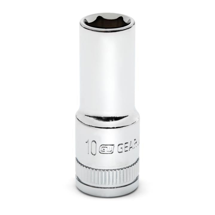 3/8" Drive 6 Point Mid Length Metric Socket 10mm