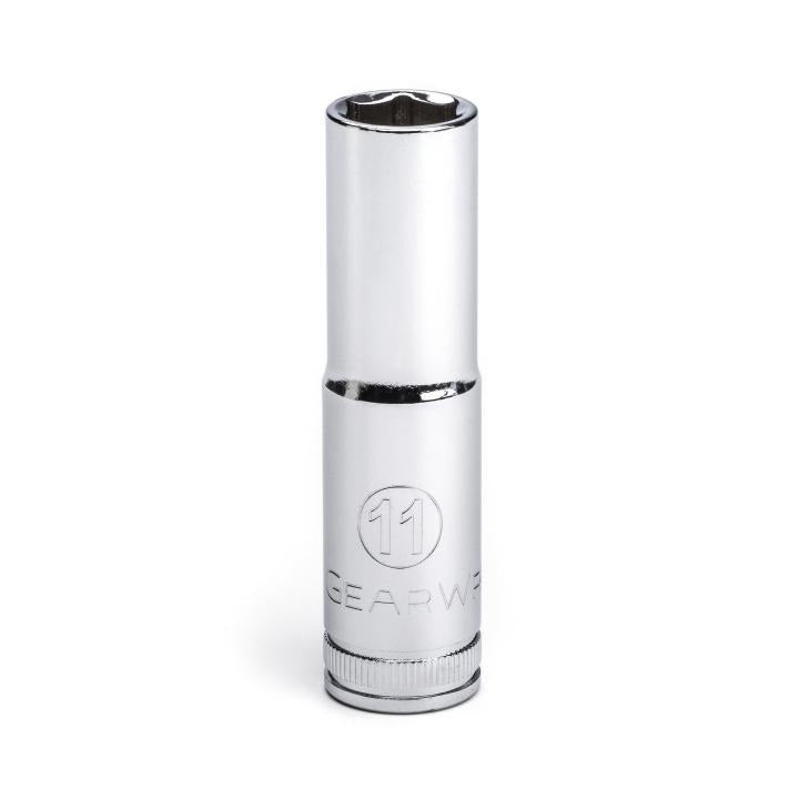 3/8" Drive 6 Point Deep Metric Socket 11mm
