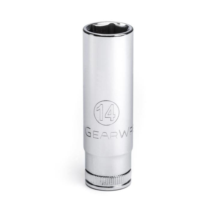3/8" Drive 6 Point Deep Metric Socket 14mm
