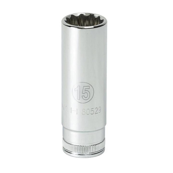 3/8" Drive 12 Point Deep Metric Socket 9mm