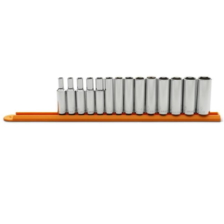 14 Piece 3/8" Drive 6 Point Deep Metric Socket Set