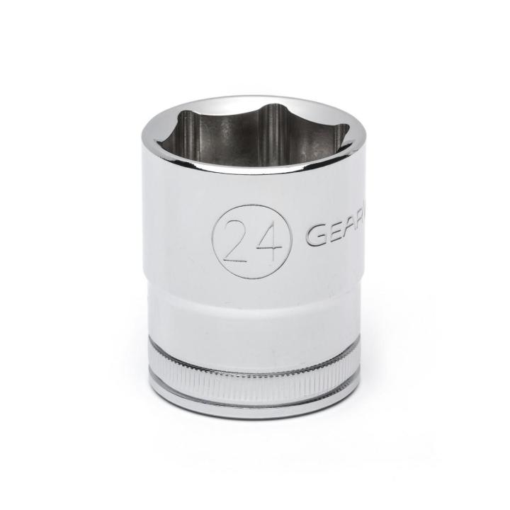 1/2" Drive 6 Point Standard Metric Socket 24mm