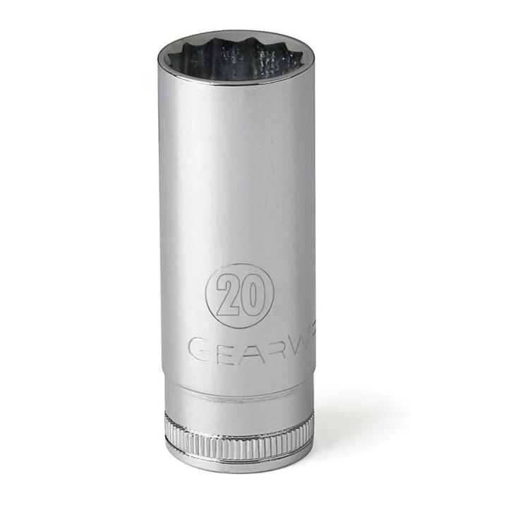 1/2" Drive 12 Point Deep SAE Socket 1-1/4"