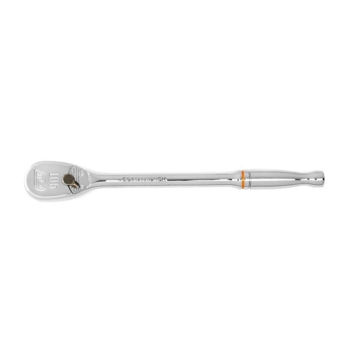 1/4" Drive 90-Tooth Long Handle Teardrop Ratchet 6"