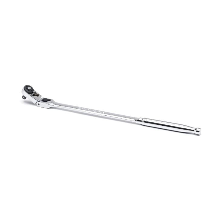 1/4" Drive 72-Tooth Quick Release Locking Flex Slim Head Ratchet 12"