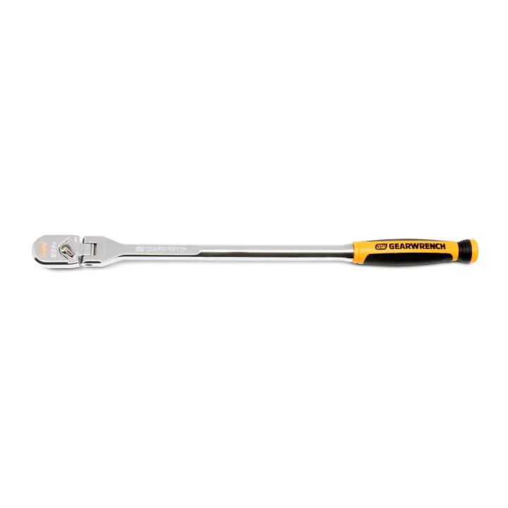 3/8" Drive 120XP™ Dual Material Handle Flex Head Teardrop Ratchet 15-1/2"