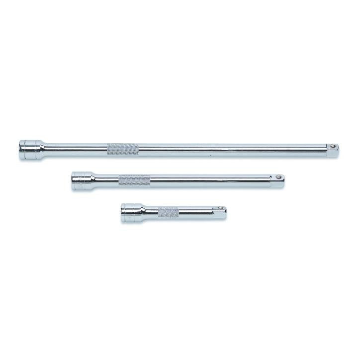 3 Piece 1/2" Drive Extension Set 5", 10" & 15"