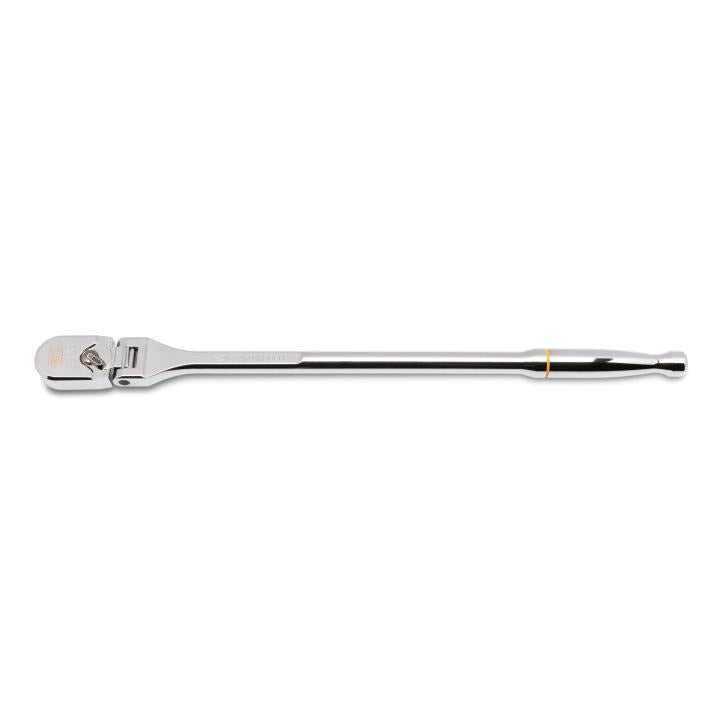 1/2" Drive 120XP™ Full Polish Chrome Flex Head Teardrop Ratchet 19"