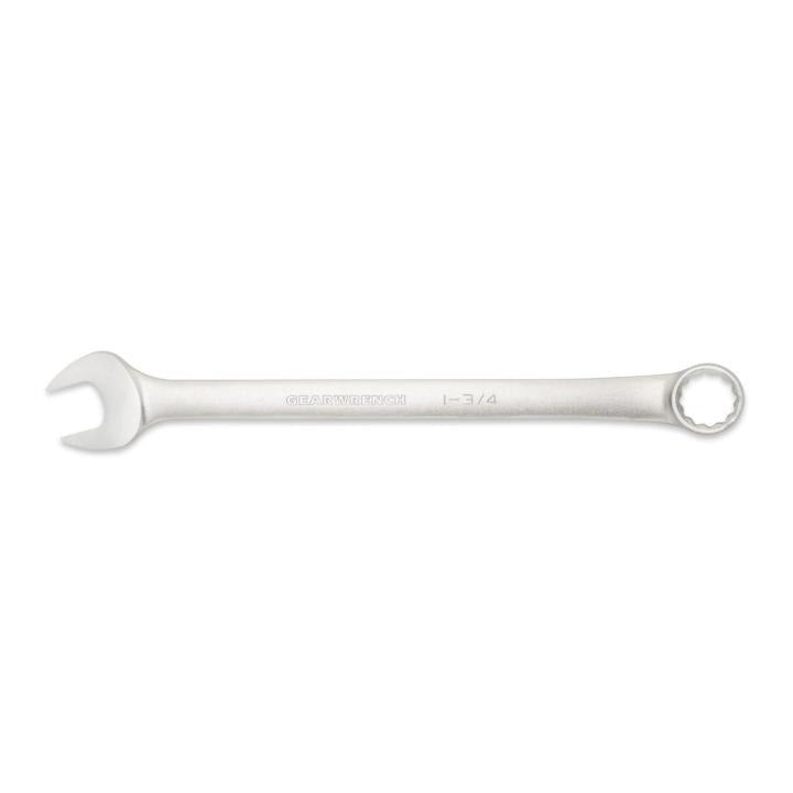 1-3/4" 12 Point Long Pattern Satin Combination Wrench