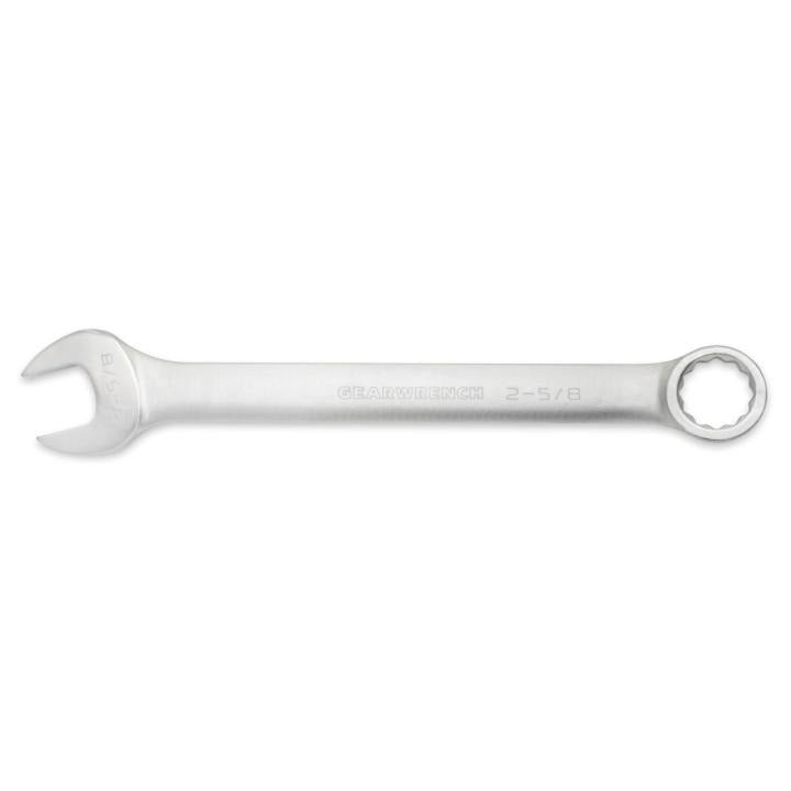 2-5/8" 12 Point Long Pattern Satin Combination Wrench