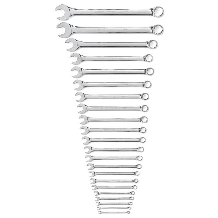 22 Piece 12 Point Long Pattern Combination Metric Wrench Set