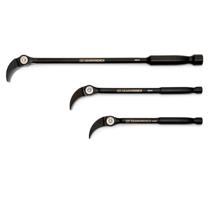 3 Piece Indexing Pry Bar Set 8", 10" & 16"