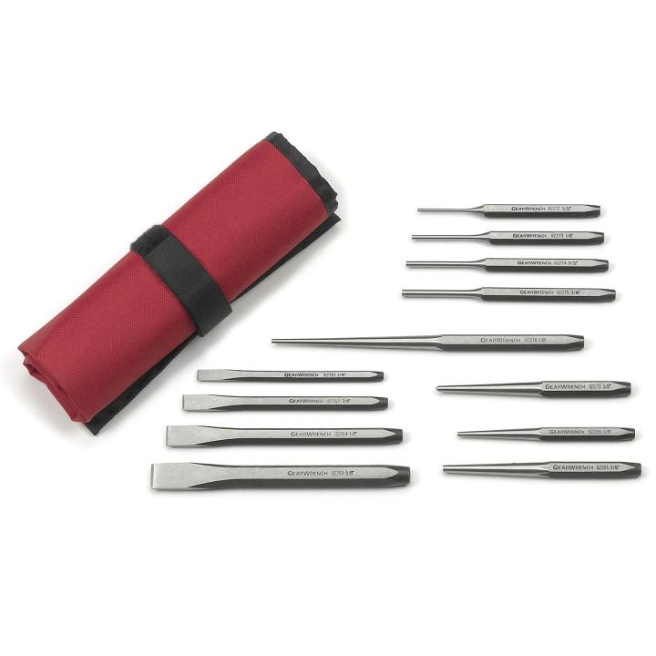 12 Piece Punch and Chisel Set