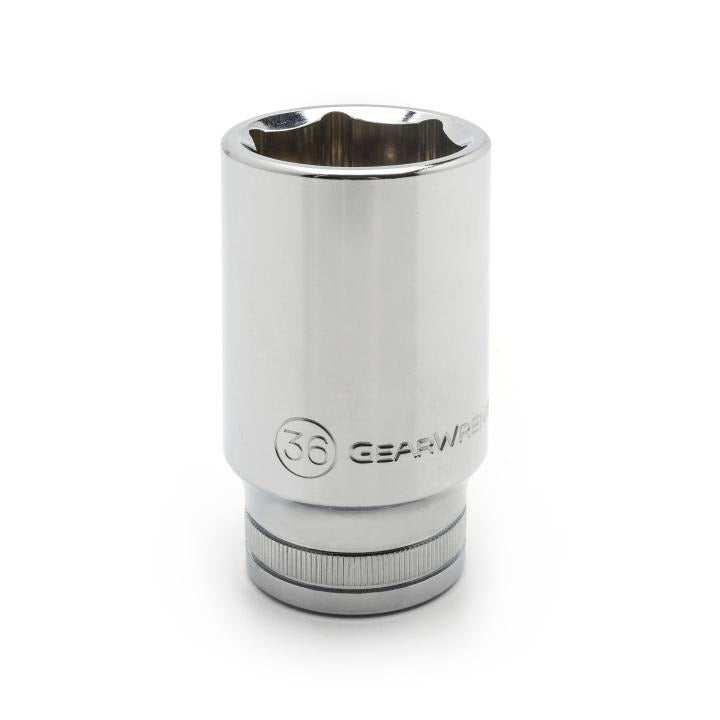 3/4" Drive 6 Point Deep Metric Socket 36mm