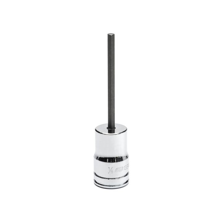 3/8" Drive Mid Length Hex Bit SAE Socket 1/8"