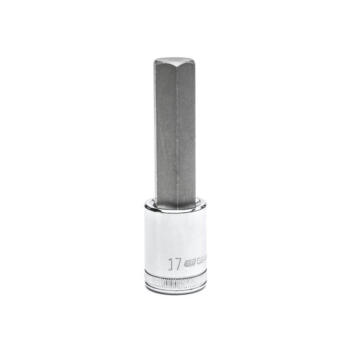 1/2" Drive Mid Length Hex Bit Metric Socket 17mm