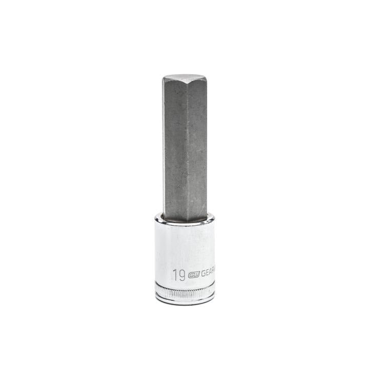 1/2" Drive Mid Length Hex Bit Metric Socket 19mm