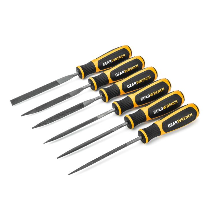 6 Piece 4" Mini File Set