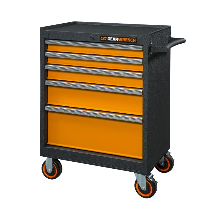 26" 5 Drawer Rolling Tool Cabinet