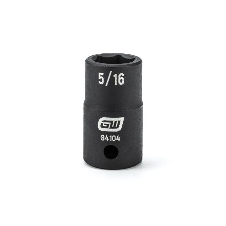 1/4" Drive 6 Point Standard Impact SAE Socket 5/16"