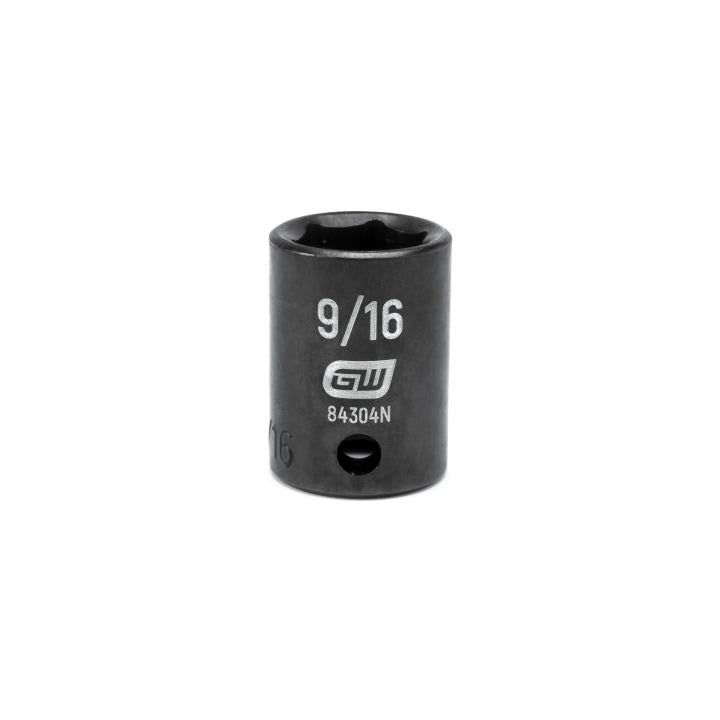 3/8" Drive 6 Point Standard Impact SAE Socket 9/16"