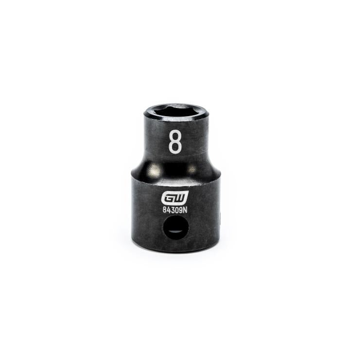 3/8" Drive 6 Point Standard Impact Metric Socket 8mm