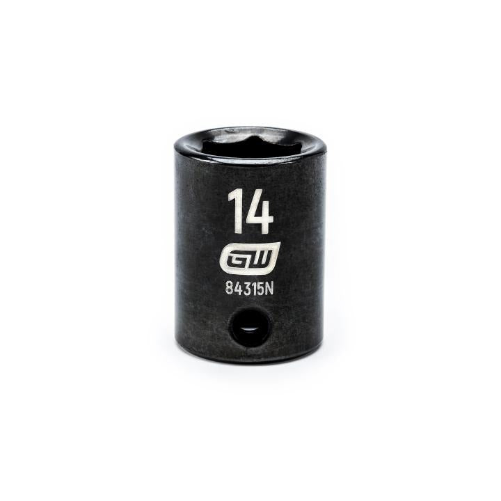 3/8" Drive 6 Point Standard Impact Metric Socket 14mm