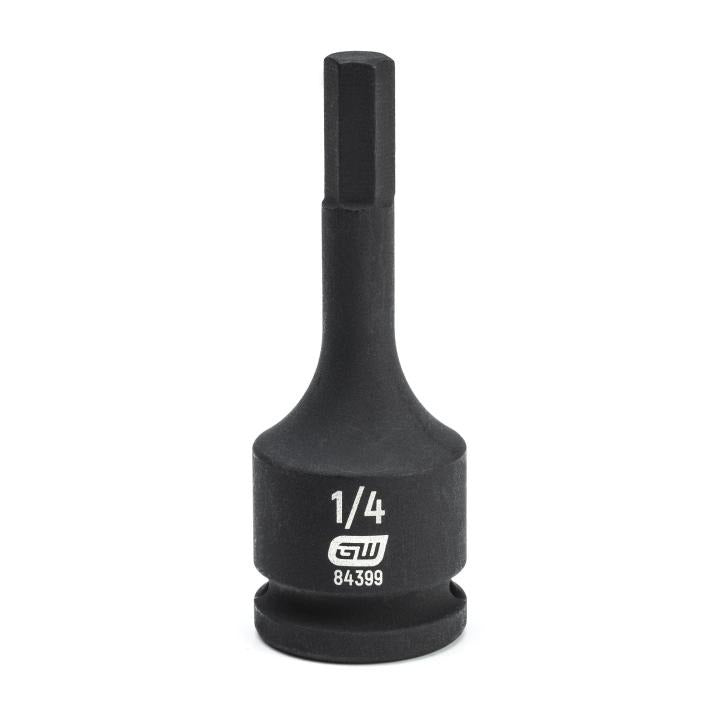 3/8" Drive Hex Bit Impact SAE Socket 1/4"