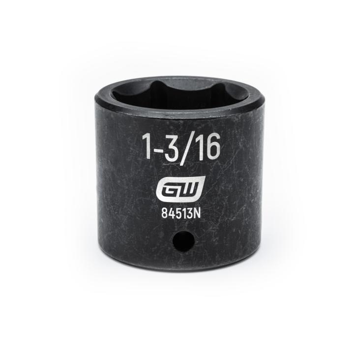 1/2" Drive 6 Point Standard Impact SAE Socket 1-3/16"