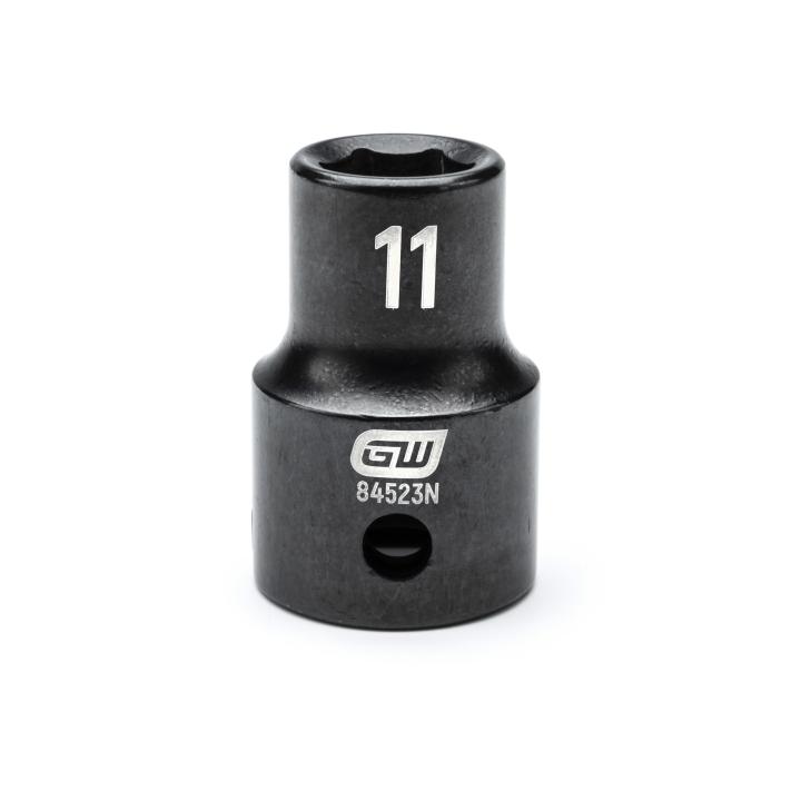 1/2" Drive 6 Point Standard Impact Metric Socket 11mm
