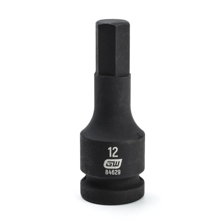 1/2" Drive Hex Bit Impact Metric Socket 12mm