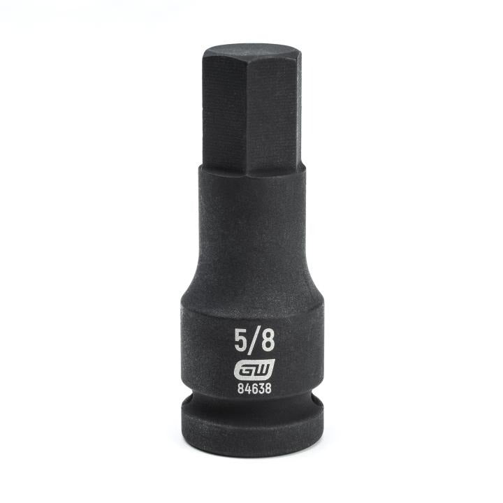 1/2" Drive Hex Bit Impact SAE Socket 5/8"