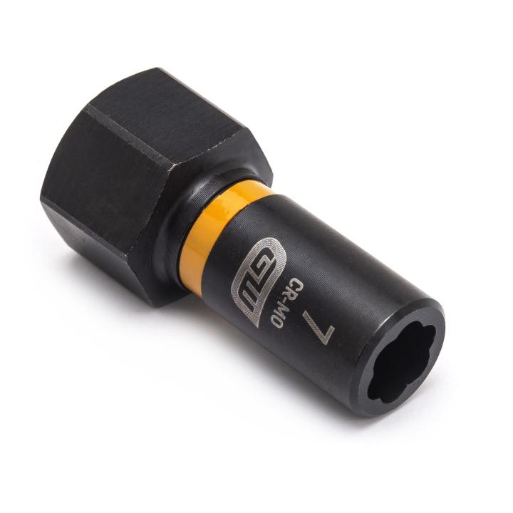 1/4" Drive Bolt Biter™ Impact Extraction Socket 7mm