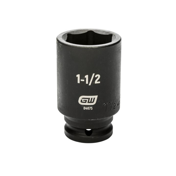 3/4" Drive 6 Point Deep Impact SAE Socket 1-1/2"