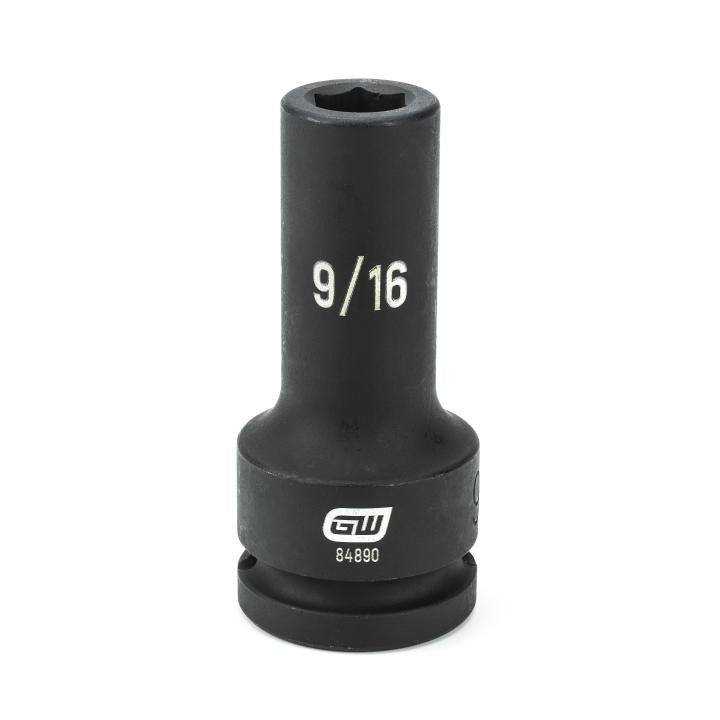3/4" Drive 6 Point Deep Impact SAE Socket 9/16"