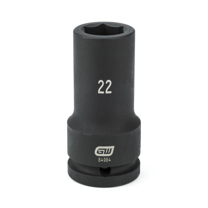 3/4" Drive 6 Point Deep Impact Metric Socket 19mm