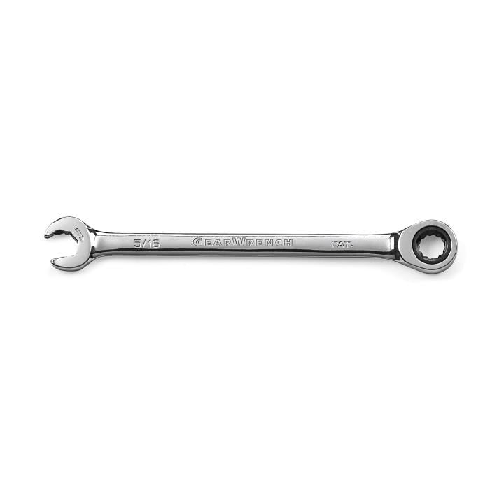 5/16" 72-Tooth 12 Point Open End Ratcheting Combination Wrench