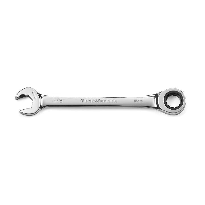 5/8" 72-Tooth 12 Point Open End Ratcheting Combination Wrench