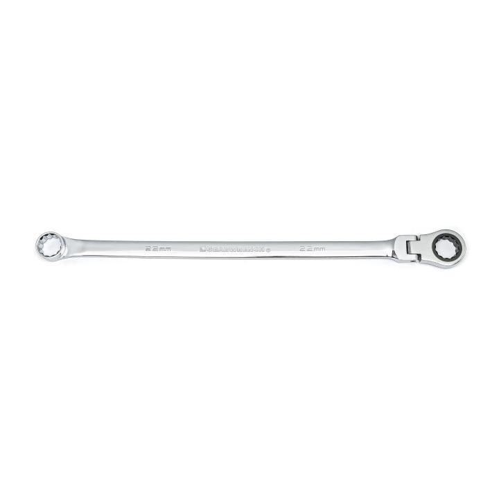 22mm 72-Tooth XL GearBox™ Flex Head Double Box Ratcheting Wrench