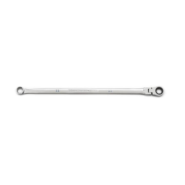 11mm 120XP™ Universal Spline XL GearBox™ Flex Head Ratcheting Wrench