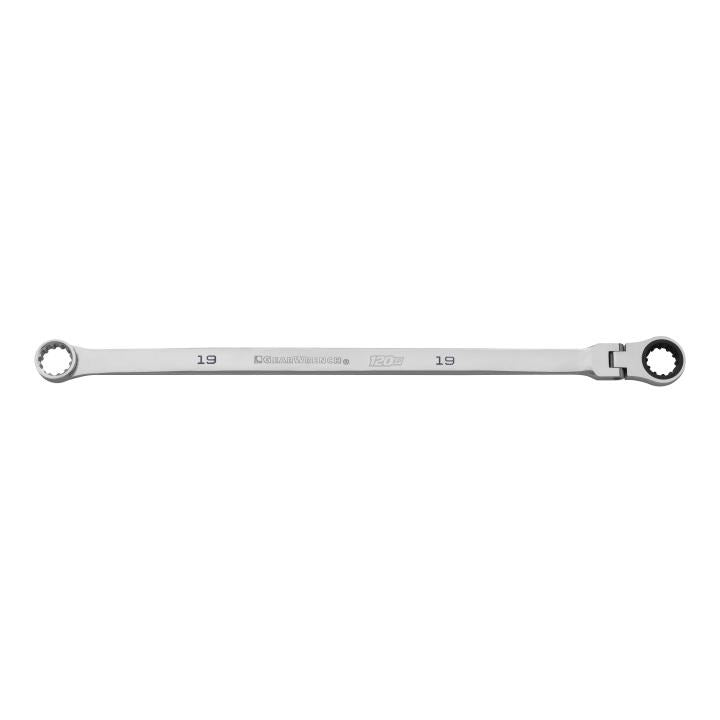 19mm 120XP™ Universal Spline XL GearBox™ Flex Head Ratcheting Wrench