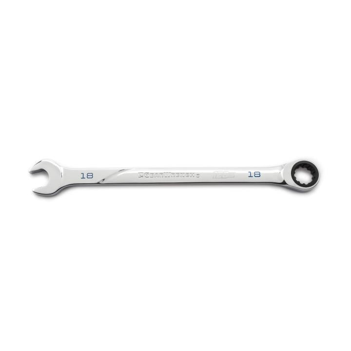 18mm 120XP™ Universal Spline XL Ratcheting Combination Wrench