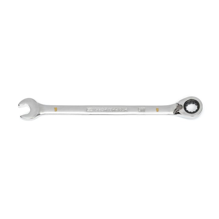 9mm 90-Tooth 12 Point Reversible Ratcheting Wrench