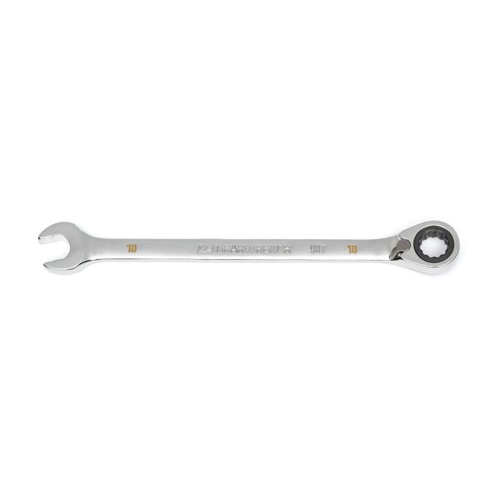 8mm 90-Tooth 12 Point Reversible Ratcheting Wrench